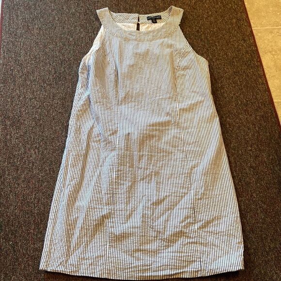 Cynthia rowley blue and white dress 10 - Picture 2 of 5